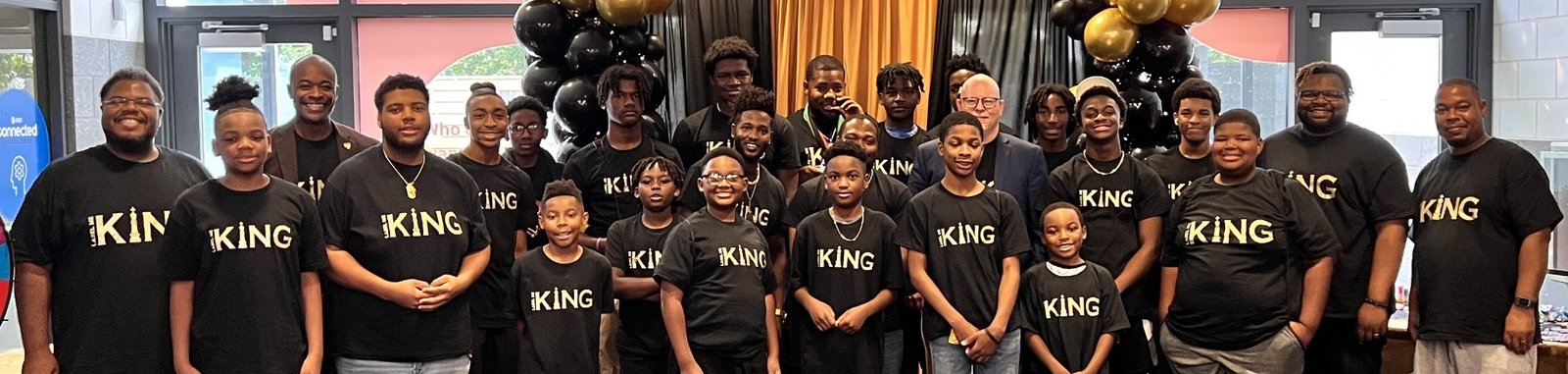 The Label Me King community gathered together.