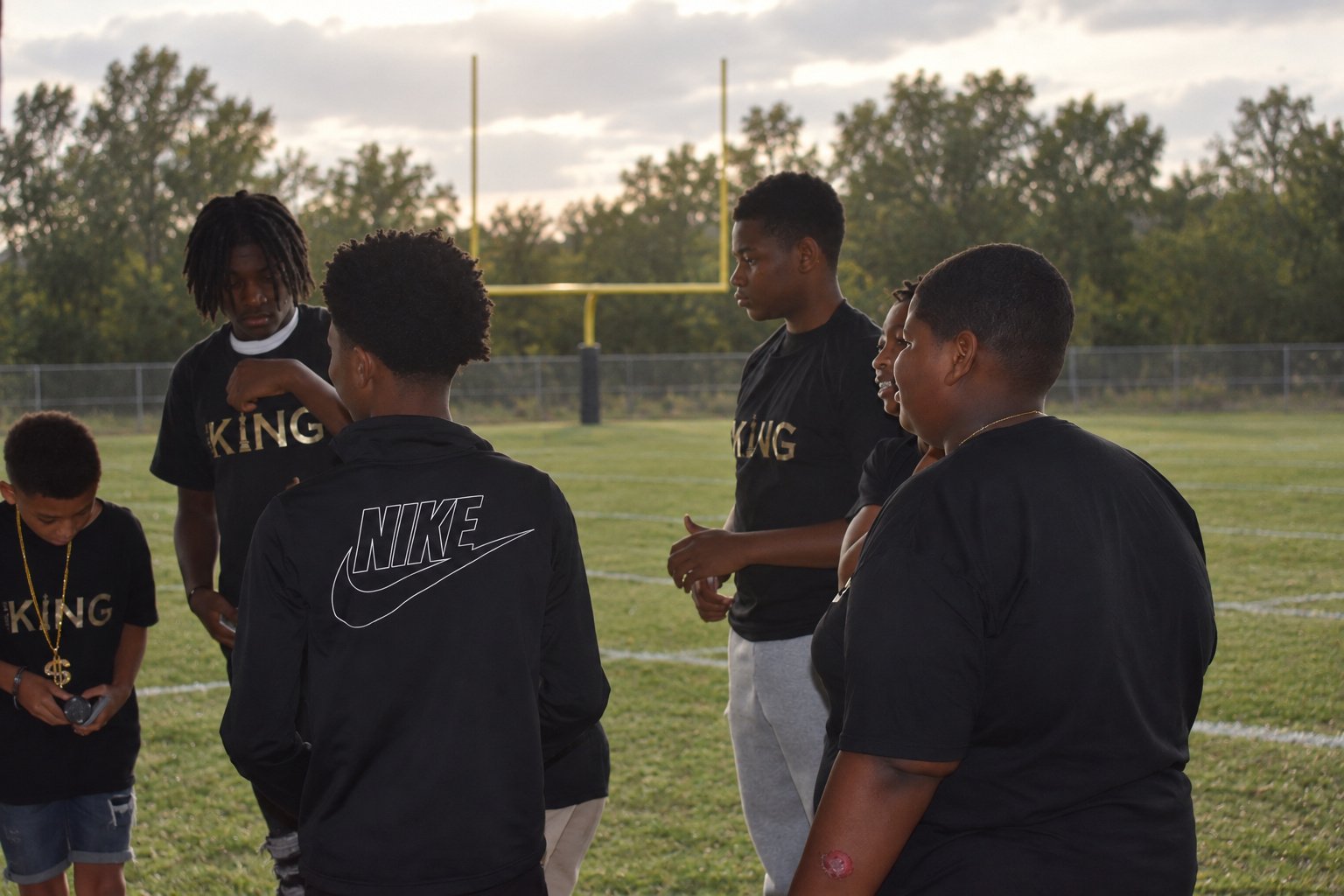 Learning to work together, support one another, and enjoy the moment.