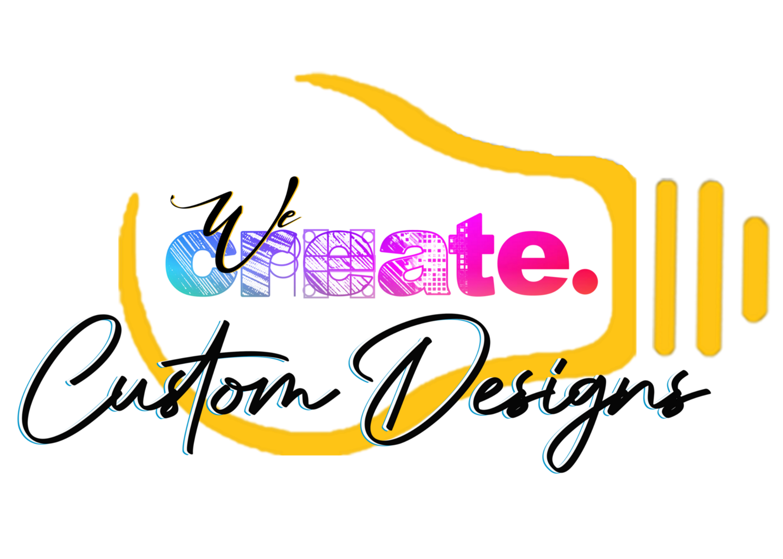 WeCreate Custom Designs logo